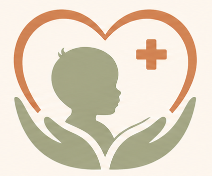 Logo de salud infantil